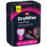Pañal DRYNITES pyjama pants 4-7 años niña 16 unidades