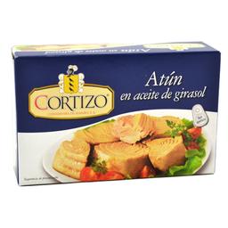 Atún en aceite girasol CORTIZO 200 g pn