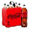 Coca Cola zero azúcar pack 6 botellas 2 l