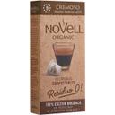 Café orgánico cremoso compatible nespresso novell, caja 10 uds