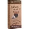 Café orgánico cremoso compatible nespresso novell, caja 10 uds