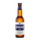 Cerveza Ambar 0,0 sin alcohol sin gluten botella 33 cl