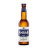 Cerveza Ambar 0,0 sin alcohol sin gluten botella 33 cl