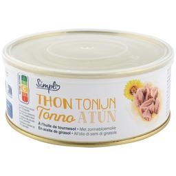 Atún listado en aceite vegetal Simpl 650 g