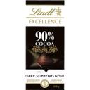 Chocolate 90% cacao lindt excellence, tableta 100 g