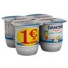Yogur sabor vainilla danone, pack 4x120 g