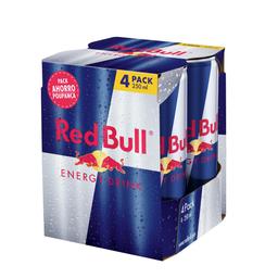 Bebida energética Red Bull 25cl pack 4