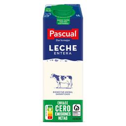 Leche entera Pascual brik 1 l