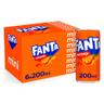 FANTA MINI  Refresco de naranja pack 6 uds. x 200 ml