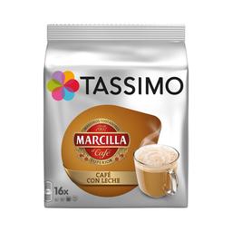 TASSIMIO MARCILLA Café en cápsulas con leche 16 uds