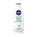 NIVEA Loción corporal (body milk) hidratante con aloe vera para pieles normales a seca 400 ml
