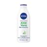 NIVEA Loción corporal (body milk) hidratante con aloe vera para pieles normales a seca 400 ml
