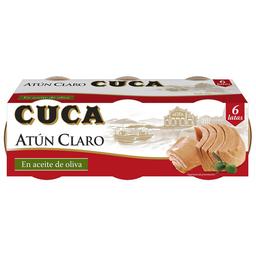 CUCA Atún claro en aceite de oliva pack 6 uds.x 48 g