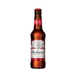 BUDWEISER Cerveza botella de 33 cl