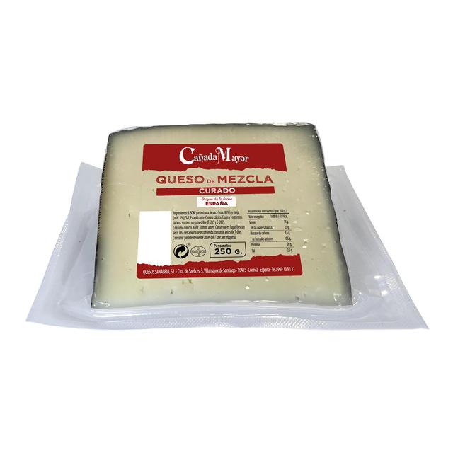 Queso de mezcla curado Cañada Mayor 250 g