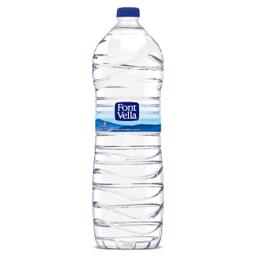 Agua mineral natural Font Vella botella 2 l