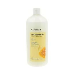 COSMIA Gel hidratante para baño o ducha (leche de ducha), con extractos de miel y leche de avena 750 ml