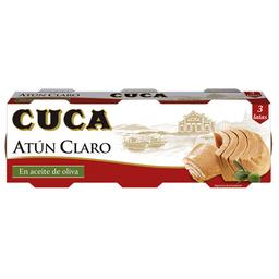 CUCA Atún claro en aceite de oliva pack 3 uds. x 67 g