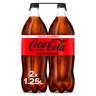 Refresco de cola zero Coca-Cola botella 2 x 1.25 l