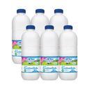 Leche semidesnatada Central Lechera Asturiana botella 6 x 2.2 l