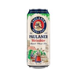 PAULANER Weissbier Cerveza de trigo alemana lata de 500 ml