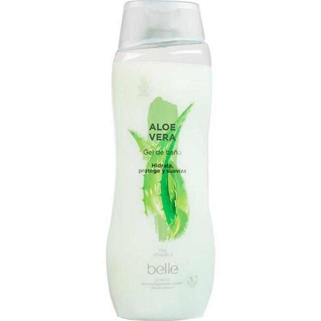 Gel de ducha aloe vera piel sensible belle, bote 750 ml