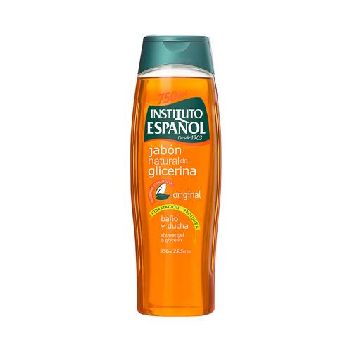 INSTITUTO ESPAÑOL Gel de baño o ducha hidratante, con glicerina 100% vegetal INSTITUTO ESPAÑOL 750 ml