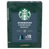 Café cápsulas espresso roast Starbucks compatible con Nespresso 18 ud