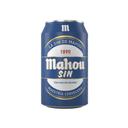 Cerveza sin alcohol mahou, lata 33 cl