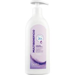 Loción de cuerpo multi-beneficio belle, dosificador 400 ml