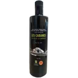 Aceite de oliva v. extra garrigues les cabanes, botella 75 cl