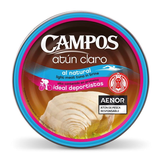 Atún claro al natural CAMPOS 112 g pne