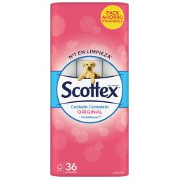 Papel higiénico Original Scottex 36 rollos