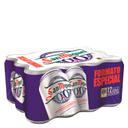 Cerveza San Miguel 0,0 sin alcohol Lager pack de 12 latas de 33 cl