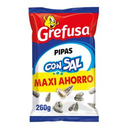 Pipas con sal Grefusa 260 g