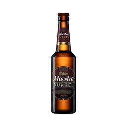 MAHOU MAESTRA Cerveza Dunkel botella de 33 cl