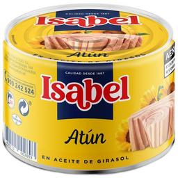 Atún en aceite girasol isabel, lata 400 g