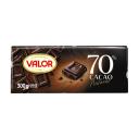 Chocolate negro 70% Valor sin gluten 300 g