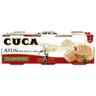 CUCA Atún en aceite de oliva pescado a caña pack 3 uds. x 50 g