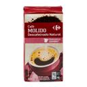 Café molido natural descafeinado Carrefour 500 g