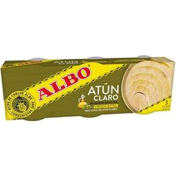 Atún claro en aceite de oliva virgen albo, pack 3x92 g