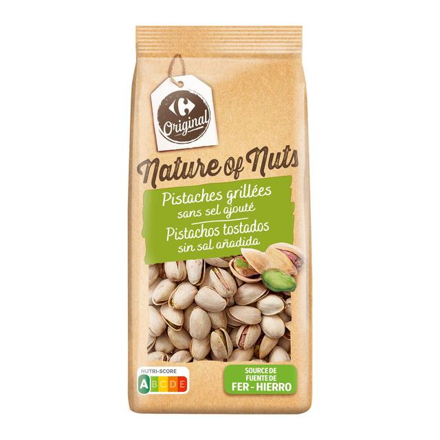 Pistachos tostados sin sal añadida Carrefour 150 g