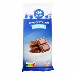 Chocolate con leche Carrefour Classic sin gluten 150 g