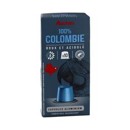 PRODUCTO ALCAMPO Café en cápsulas Colombia I8,  10 uds