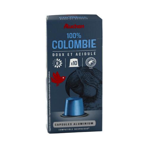 PRODUCTO ALCAMPO Café en cápsulas Colombia I8,  10 uds