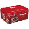 MAHOU 5 ESTRELLAS Cervezas pack de 12 latas de 33 cl