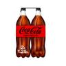 COCA COLA ZERO  Refresco de cola Zero azúcar pack 2 uds. x 1,25 l-