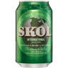 Cerveza skol, lata 33 cl