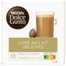 Café con leche delicato en cápsulas Nescafé Dolce Gusto 16 unidades de 11,7 g