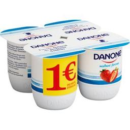 Yogur Sabor Fresa Pack de 4 Unidades